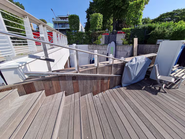 Niedersachsen Lifte - Installierte Treppen-Außenlift